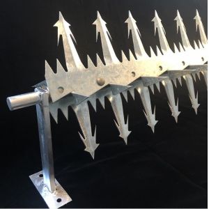 Buy cheap Anti Corrosion Fence Razor Spikes Hot Dipped Galvanized Rotary from wholesalers