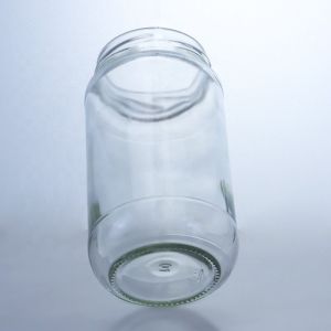 Buy cheap Wine Screw Cap Elegant 410ml 500ml Transparent Glass Bottle for Salad Chili Sauce Ketchup from wholesalers