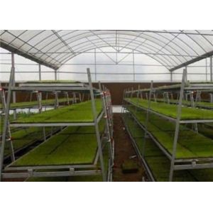 Buy cheap Custom Shaped Glass Seedling Greenhouse / Nursery Bed Breeding / Movable Seedbed from wholesalers