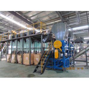 Buy cheap CE Plastic Recycling Crusher , 2000kg/H PET Bottle Recycling Line from wholesalers