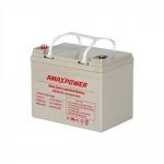Buy cheap Amaxpower VRLA AGM Deep Cycle Marine Battery For Solar System 12V 33Ah from wholesalers