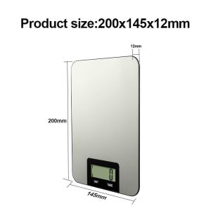 Buy cheap JLY Smart 5kg/1g Stainless Steel Electronic Kitchen Scale with 1x3V CR2032 Lithium Battery Power Supply and OEM LED Display from wholesalers