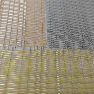 High Strength Laminated Glass Metal Fabric Customization Green And Strength