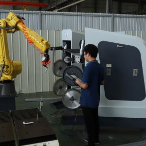 Fully Automatic CNC Grinding Polishing Machine with ABB Robotic Arm