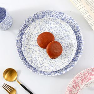 Buy cheap LFGB Savall Round Plain Ceramic Splash Plate For Restaurant from wholesalers