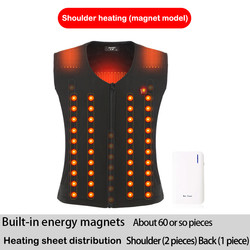 Buy cheap Intelligent Control Electric Heated Vest Polyester Smart Casual from wholesalers
