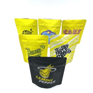 Buy cheap HACCP Mylar Aluminum Foil Bags 14g Resealable Three Side Seals from wholesalers