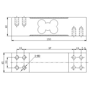Platform Scales Single Point Weighing Load Cell