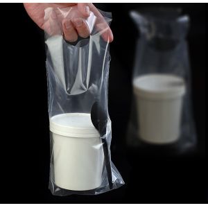 Buy cheap 50PCS/bundle Disposable Coffee Milk Tea PP Transparent Packaging Bag from wholesalers