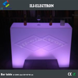 Remote control plastic led corner bar