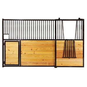 Buy cheap Classic Horse Stall Fronts With Divider Solid Back Wall U Channels Connectors from wholesalers
