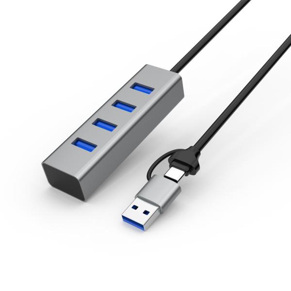 Buy cheap Dual Interface USB3.0 HUB With 60CM Extension USB Cable from wholesalers