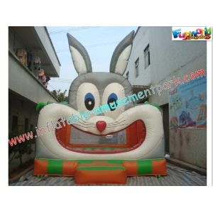 Buy cheap Inflatable Rabbit Commercial Bouncy Castles With CE / EN14960 from wholesalers