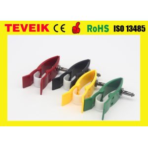 Pediatric Limb Electrodes / Silver Chloride Plated Electrocardiogram Electrodes