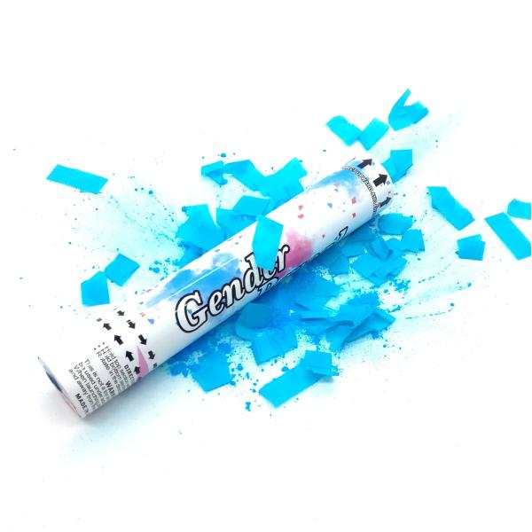 Customized Logo Gender Reveal Confetti Party Popper with Biodegradable