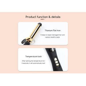 Buy cheap Titanium Professional Series Ceramic Hair Curling Wand New Salon Tools from wholesalers