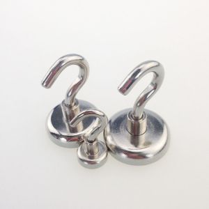 Multi Purpose Coating Extra Strong Magnetic Hooks Neodymium Magnets Hook