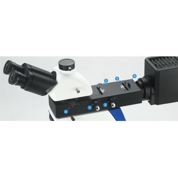 50X 1000X Binocular Optical Metallurgical Microscope Tinocular Bright Dark Field