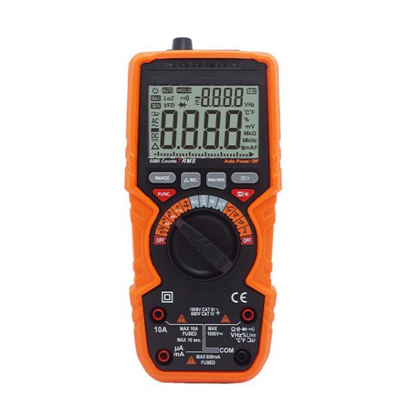 Quality Manual And Auto Range Digital Meter AC DC Digital MAX And MIN Measurement Diode Multimeter for sale