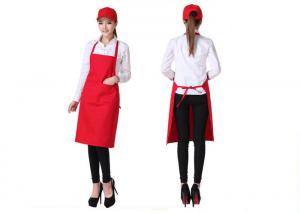 Buy cheap Portable Chef Kitchen Aprons Pure Color Three - Dimensional Double Pocket Design product