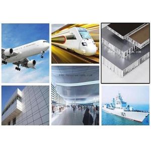 Buy cheap CE Red Antibacterial Aluminium Honeycomb Sandwich Panel Outdoor from wholesalers