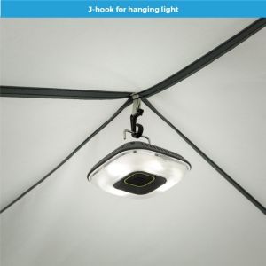 Buy cheap 350*300*210CM Grey Waterproof Branding Custom Pop Up Camping Tents With DAP Delivery Term And Ventilation Mesh Windows from wholesalers