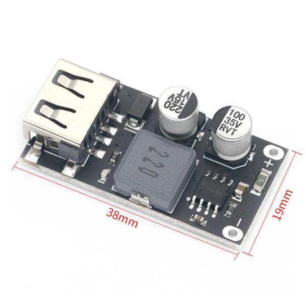 Fast Charging Circuit Board Power Supply Module 24V to USB QC3.0 QC2.0 Converter