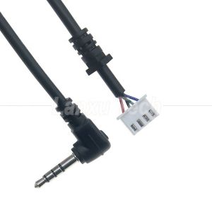 Buy cheap OEM Customization 90 Degree Angle 4 poles 3.5mm TRRS Audio Stereo Jack to JST XH PH SH VH MX Connector Cable from wholesalers