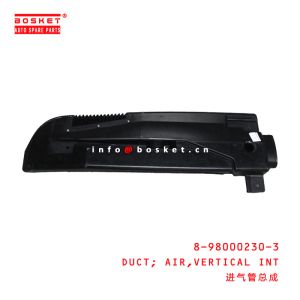 8-98000230-3 Isuzu Engine Parts Vertical Int Air Duct 8980002303 For ISUZU NPR75