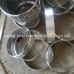 Buy cheap 8-5/8" 10-3/4" Low Carbon Steel Wire Q195 or Q235 Galvanized Water Well Screen Pipe 8-40kg/m2 from wholesalers