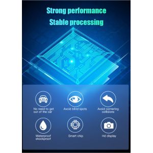 Buy cheap Waterproof 6 IR LED Night Vision Car Camera 720P Panoramic Parking Aid Camera System from wholesalers