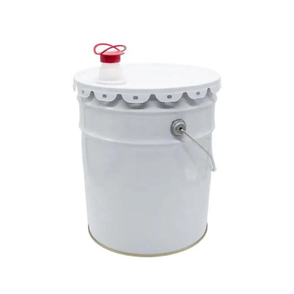 Quality Customized metal paint bucket and lid Rust Resistance and Stackable Design 12-43 cm Height for sale