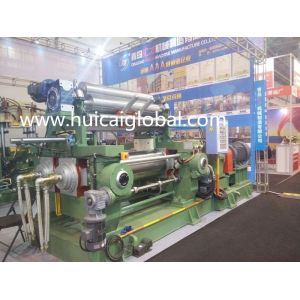 55KW Rubber Mill Machine for Mixing Rubber on 2100mm Length Open Mill