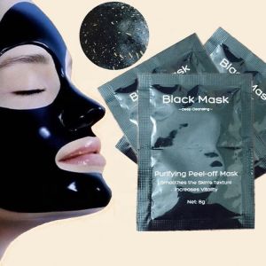 Pore Cleaning Multifunctional Volcanic Mud Black Mask