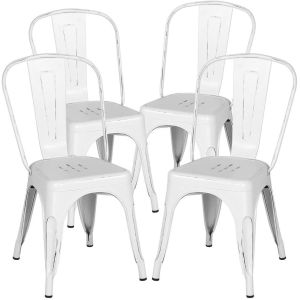 Buy cheap Metal Dining Stackable Restaurant Chairs Coffee Eco - Friendly Simple Assembly from wholesalers