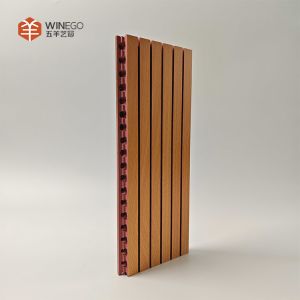 High NRC Grooved Acoustic Panel with Modern Aesthetic Appeal For Versatile