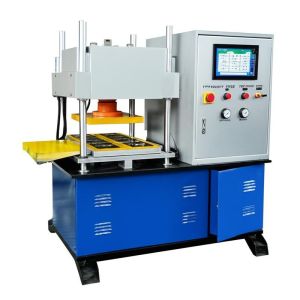 Buy cheap Frenqucy 50HZ Silicone Embossing Machine with 280kg and Machine Temperature 0C-300C from wholesalers