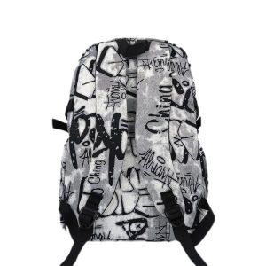 Buy cheap Men Plaid Pattern School Bag Canvas Style Travel Backpack from wholesalers