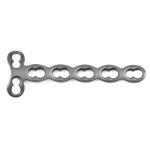 Buy cheap Phalangeal Metacarpal Orthopedic Locking Plate T Shaped 6 7 8 Holes from wholesalers