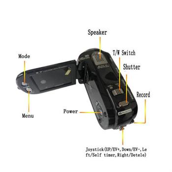 Buy cheap High Resolution 2.7" TFT LCD USB2.0 HD Mini DV Camcorders With 64 MB Flash Memory from wholesalers