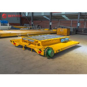 Buy cheap Heavy Load AC Motor Roller Transfer Trolley With Track from wholesalers