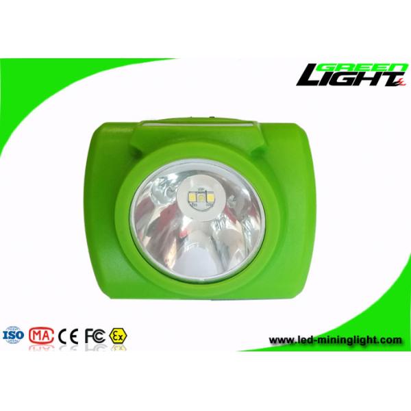Quality 13000Lux Rechargeable Miners Headlamp , Coal Mining Lights With USB Charger for sale