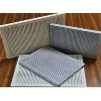 Buy cheap Sound Insulation SGS 1.5mm Perforated Aluminum Ceiling Panel PVDF Coated product