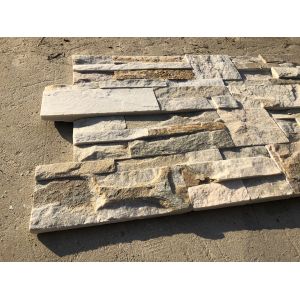 Buy cheap Natural Beige 10mm Stone Veneer Wall Panels Cladding from wholesalers