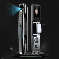 Buy cheap Automatic Face Recognition Door Lock Tuya Video Calling Fingerprint Wifi Digital product