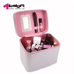 Buy cheap Portable Lady Large Capacity Makeup Bag PU Material Antibacterial from wholesalers