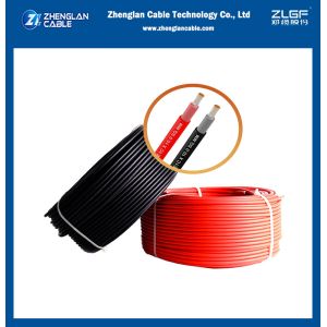China Waterproof 1.5kv Photovoltaic Solar Cable Tinned Copper on sale
