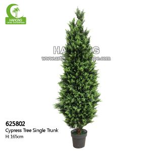 Buy cheap Handmade H165cm Artificial Cypress Trees Outdoor With Single Trunk from wholesalers
