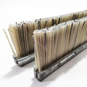 Buy cheap PP Mixed Steel Wire Strip Brush - Mold Cleaning & Surface Treatment for Concrete Brick Making Machines from wholesalers