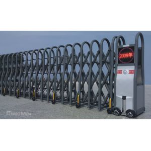 Buy cheap One-Piece-Bended Frames Automatic Folding Gate With LED Display from wholesalers